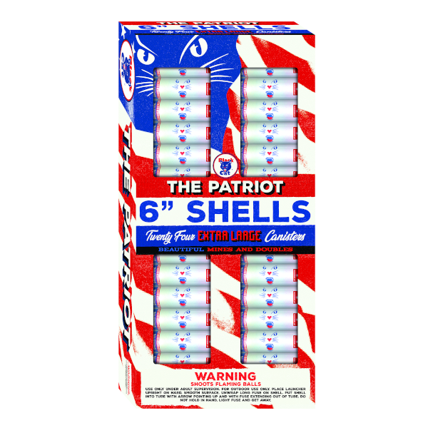 The Patriot 6 Inch Canister Shells
